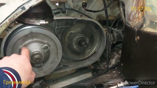 -Гаражка- KAWASAKI BRUTE FORSE 750 замена ремня ва смотреть онлайн