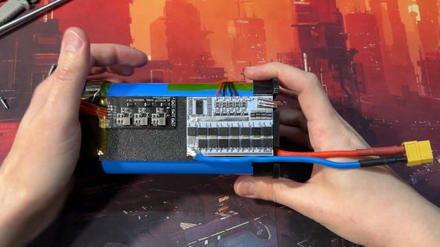 Корпус для EVE 15ah 33140 LiFePO4 4S акумулятора та збірка! смотреть онлайн