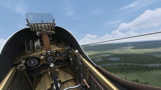 Осмотр Airco D.H.2 (Rise Of Flight)