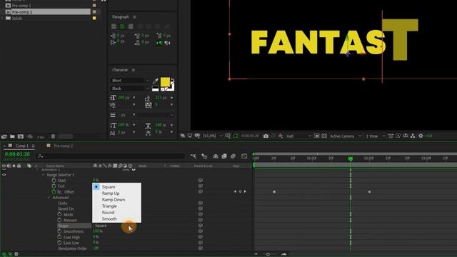 Классная анимация текста в After Effects смотреть онлайн