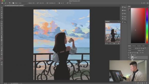 05. Painting without OPACITY  Digital Art Challenge