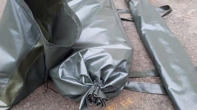 Намет 4х5м_М2 з ПВХ тканини. Комплект елементів намету.