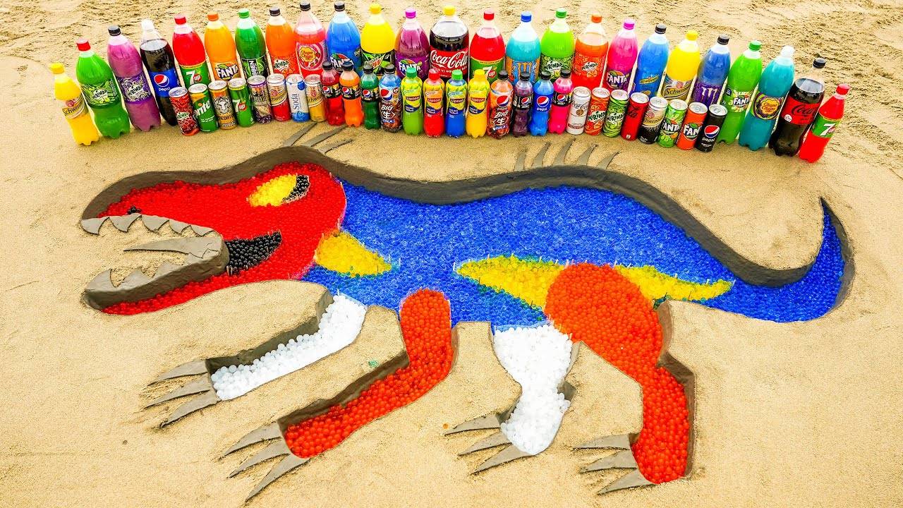 Детские мультики. Мультики эксперименты - Динозавр . Мультики для малышей. Веселые мультики. смотреть онлайн