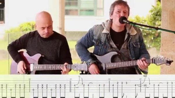 Dire Straits-Solid Rock (guitar cover,tab)