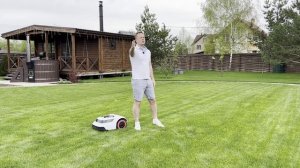 Робот-газонокосилка Anthbot PION 1000 (кошение змейкой)