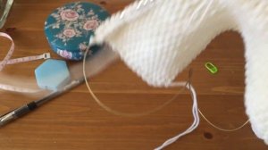 Летнее ПАЛЬТО/КАРДИГАН спицами РЕГЛАН сверху. Мастер-класс.