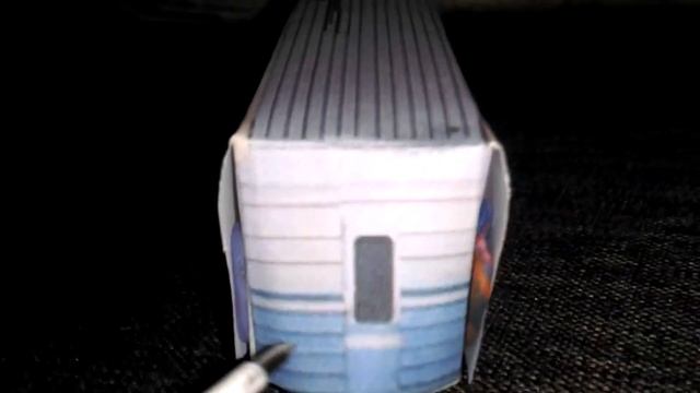 Ностальгия электричка эр1 из бумаги