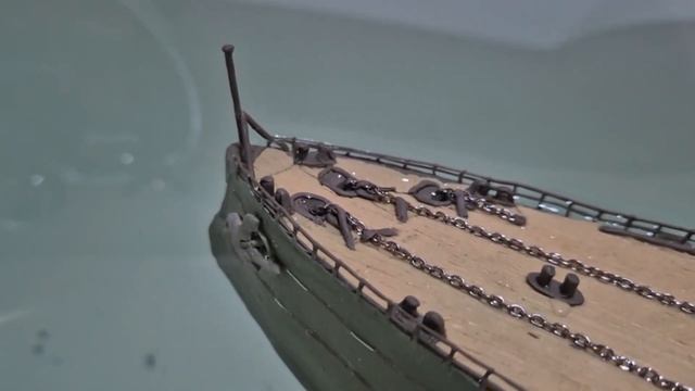 Затопление S.M.S Nassau / Корабль из пластилина