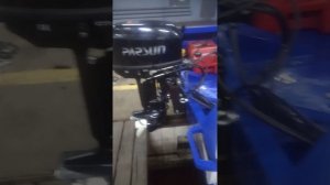 Гидро лифт-трим мотора на лодке ОКА-4