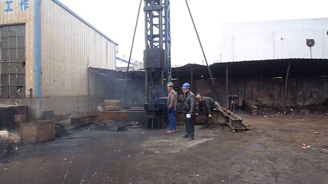 Молот штанговый DD25. Работа на стенде