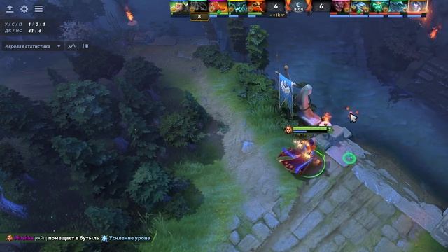 Бустер на лине показывает уровень на 4 к