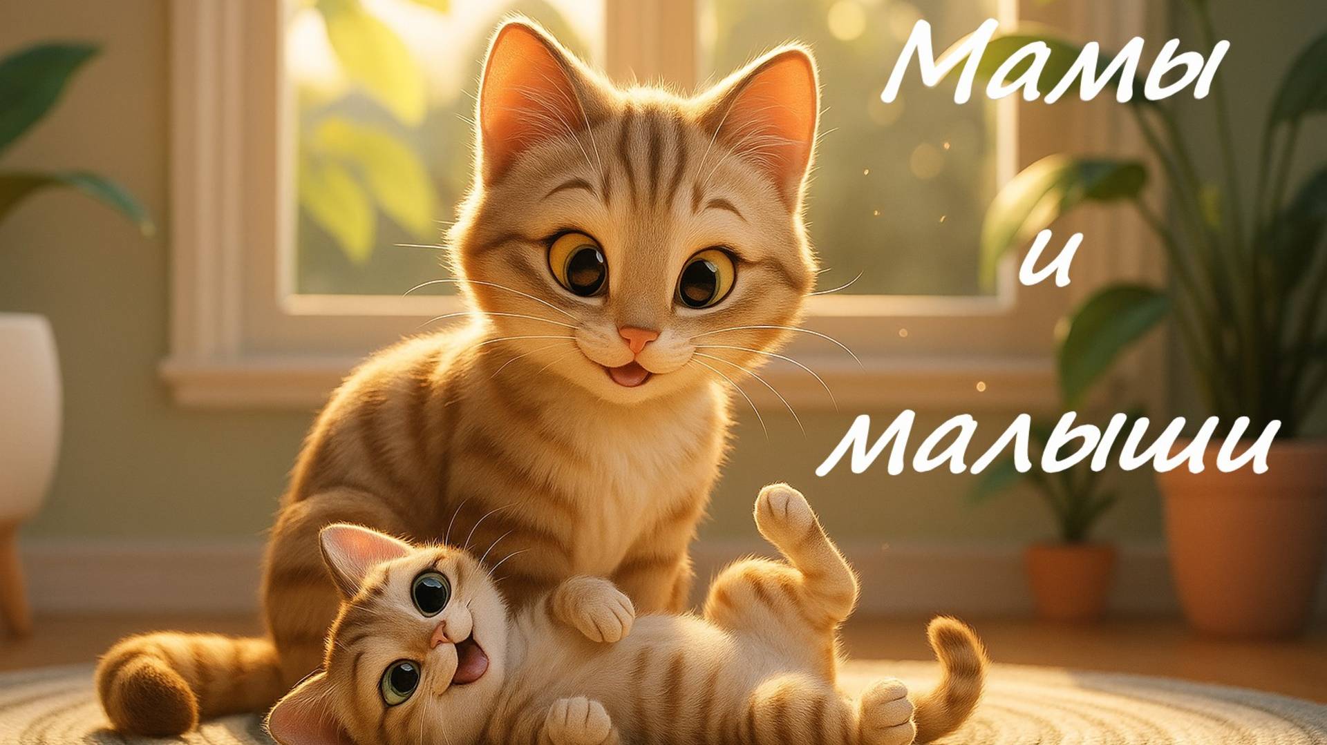 Мамы и малыши 🐾 | Мультфильм для малышей | Учим животных по методике Монтессори смотреть онлайн
