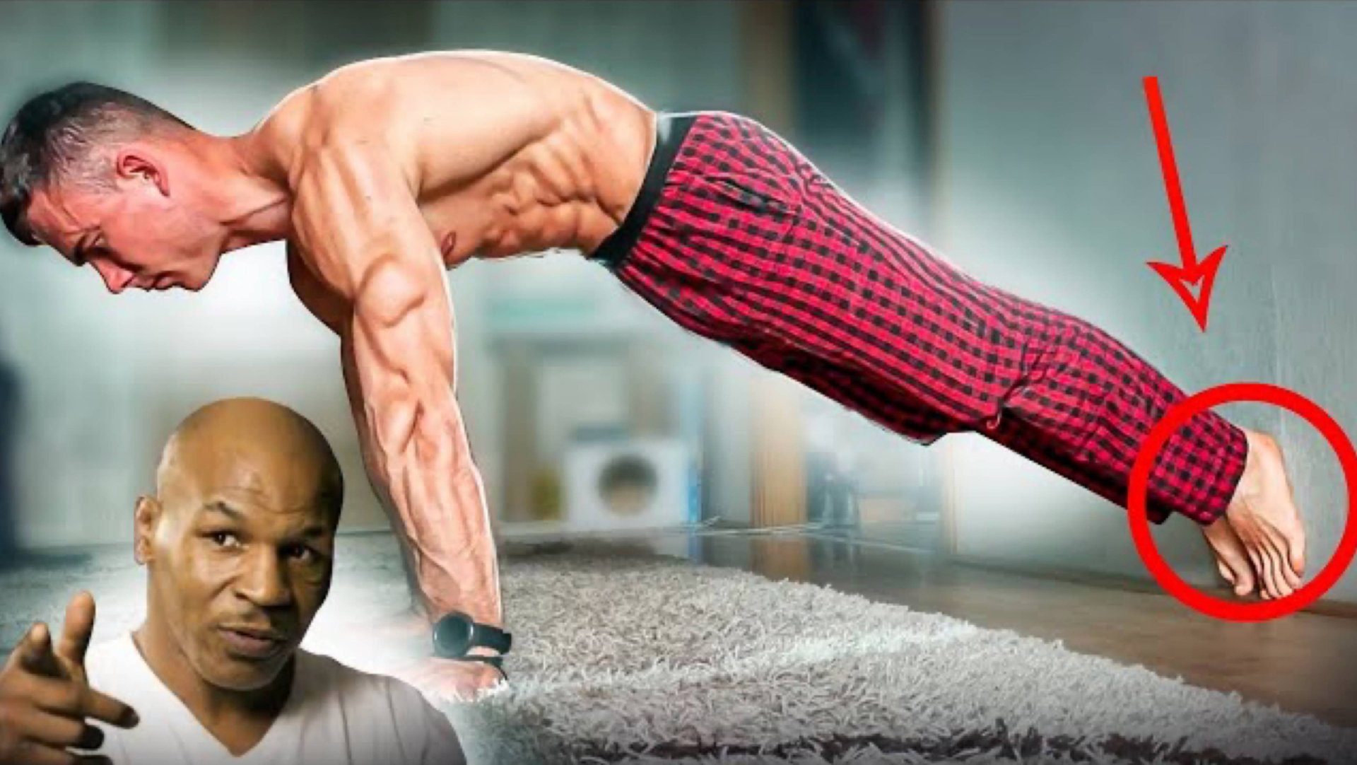 100 ОТЖИМАНИЙ МАЙКА ТАЙСОНА. ЧЕЛЛЕНДЖ ЗА 5 МИНУТ! Сколько раз сможешь сделать ты?!