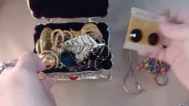 🌿🌼473🌿☀️2 часть 🌼РАСПАКОВКА ВИНТАЖНЫХ УКРАШЕНИЙ ?