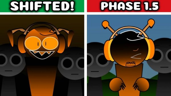 INCREDIBOX SPRUNKI ⚡ | SHIFTED ФАЗА 2.0 VS 1.5 😈 | КТО ПОБЕДИТ? 🎵🔥
