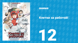 Клетки за работой! 1 сезон 12 серия «Геморрагический шок. Часть первая» (аниме-сериал, 2018)