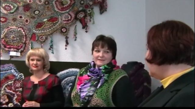 "В соавторстве с природой" Вязание в стиле фриформ . смотреть онлайн