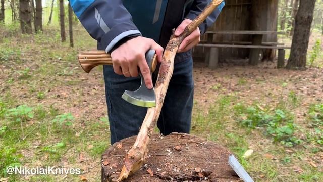 Самый лучший - Кованый топор!