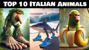 ТОП-10 ИТАЛЬЯНСКИХ БРЕЙНРОТ ЖИВОТНЫХ🦈 ТЫ НЕ СМОЖЕШЬ УГАДАТЬ ИХ ВСЕХ
