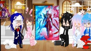 реакция боевой континент ✨️🌙#gacha