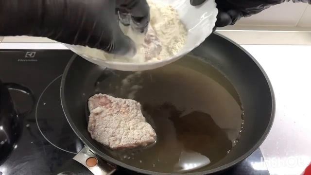 Жареная говяжья печень с секретом, приготовив по этом? смотреть онлайн