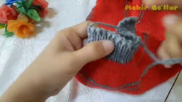 2 qism.1-2 ёшли Bolalar uchun jemper to'qish. Болалар учун жемпер тýқиш. Вязание джемпера для детей