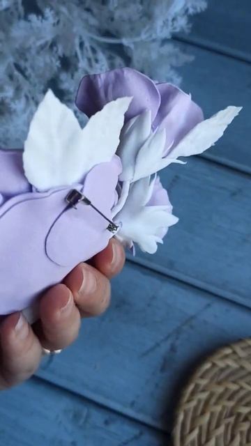 #цветы #flower #aksesoris #diy #flowers #foamiran #аксессуарыдляволос #rose #брошь #фоамиран #фом смотреть онлайн