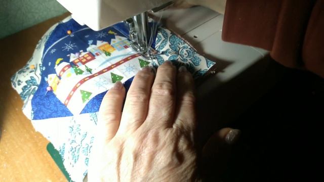 ШЬЮ из остатков от кроя / Новогодний ПЭЧВОРК /Christmas PACHWOR