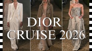 ✔️ DIOR коллекция CRUISE 2026. Показ на вилле Альбани Торлония в Италии