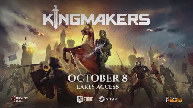 Kingmakers - Early Access Release Date Trailer смотреть онлайн