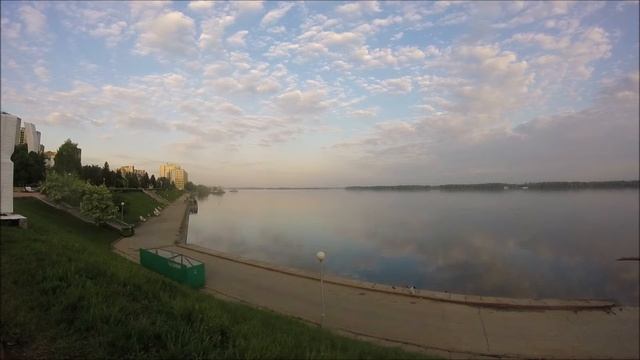 12 мая 2016 5.32 утра. Самарская набережная у ладьи смотреть онлайн