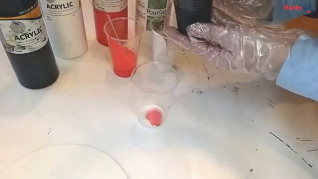 Fluīdu Māksla Soli Pa Solim! Заливка акрилом шаг за шагом! Acrylic Fluid