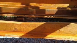 Постройка каркасной бани, проливные полы 1 часть