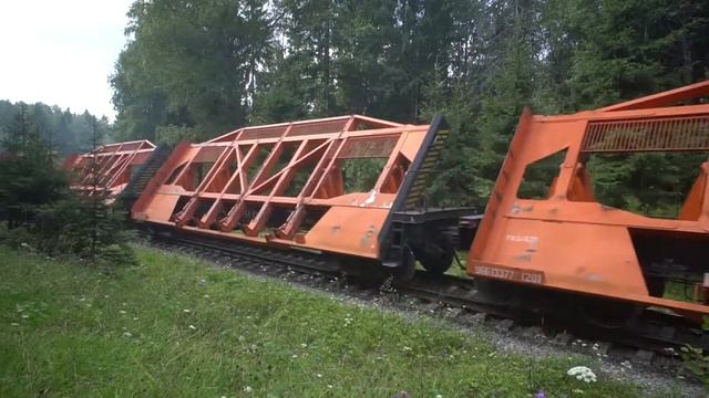 Тепловоз 2ТЭ10В - 4457 одна секция смотреть онлайн