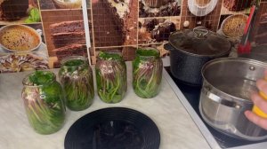 Черемша вкусная, маринованная, консервация на длительное хранение