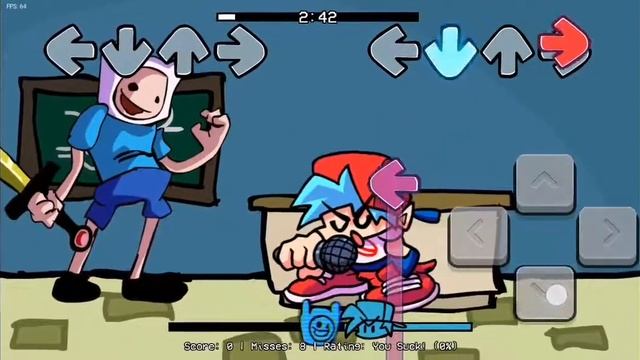 сложный глич мод на фнф! смотреть онлайн