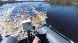 Лодка Муссон 2800 НД. Мотор Салют э/с( Спутник)