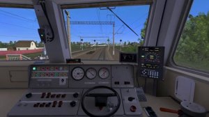 Пригородный поезд Правдинск — Варя на ЭД9Т-0025 | Trainz Simula