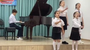 "Всё ли можно сосчитать?", экзамен, хоровое отделение ДШИ Апшеронска.