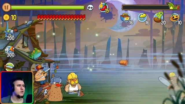КОНЕЦ ИГРЫ ⇶ Swamp Attack №48 смотреть онлайн