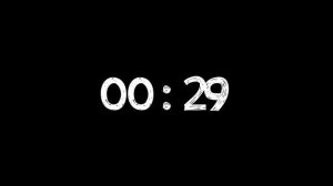 Обратный отсчёт   1 минута таймер