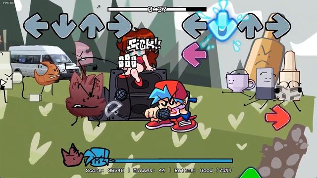 И.Н.М.Т. В FNF! ЧАРДЖЕРИ ЖЖЁТ! | Friday Night Funkin' CFMOT