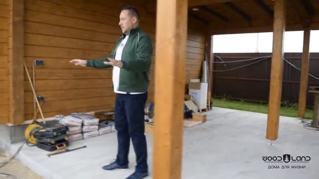 Топовое решение для участка — гараж и навес из клееного бруса! Сашино смотреть онлайн