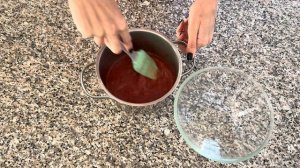 Клубничный мусс для начинки торта #рецепт #мусс #клубн?