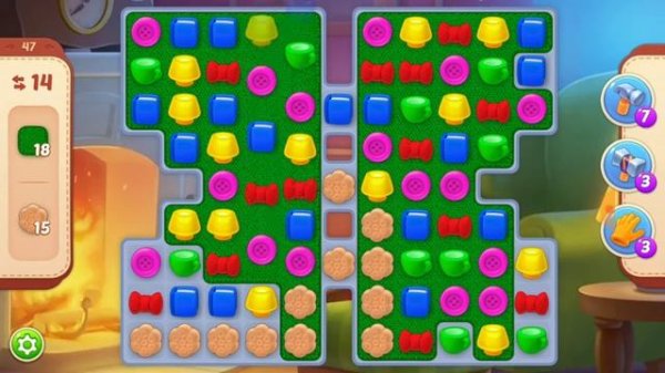 Homescapes Walkthrough Level 47 \ Прохождение Homescapes уровень 47