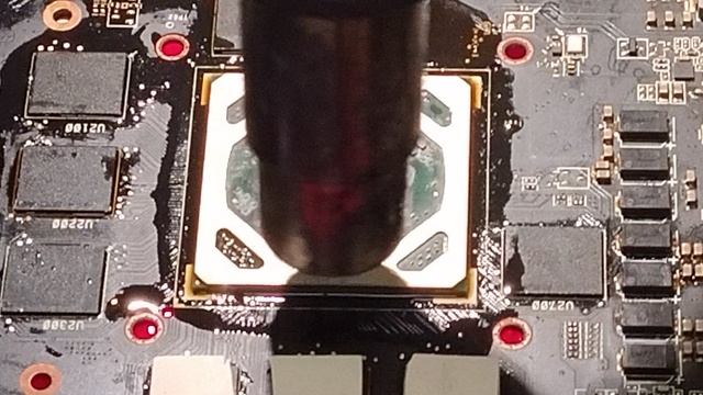 Прогрев чипа карты Rx580