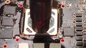 Прогрев чипа карты rx580