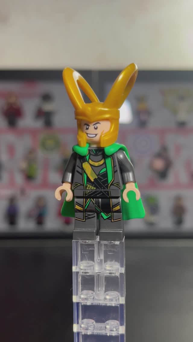 💭My collection of Lego Marvel minifigures (Loki) №45 смотреть онлайн