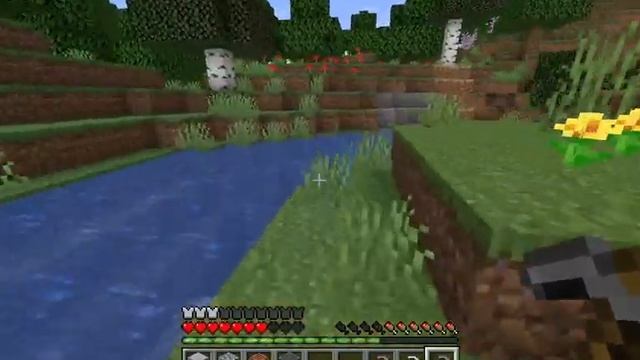 Minecraft survival #1 (первое видео по майнкрафту) *железо сразу и деревня* смотреть онлайн