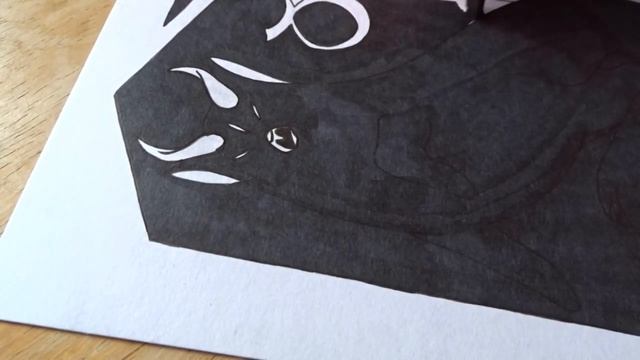 Котозодиак: ТЕЛЕЦ, очень рогатый спидпейнт [#DrawWithMe] смотреть онлайн